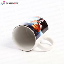 sublimation white ceramic mug with orca coatings